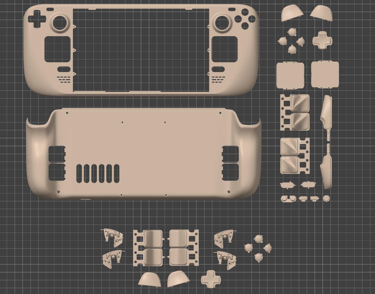 Advance Gaming Console 3D Models