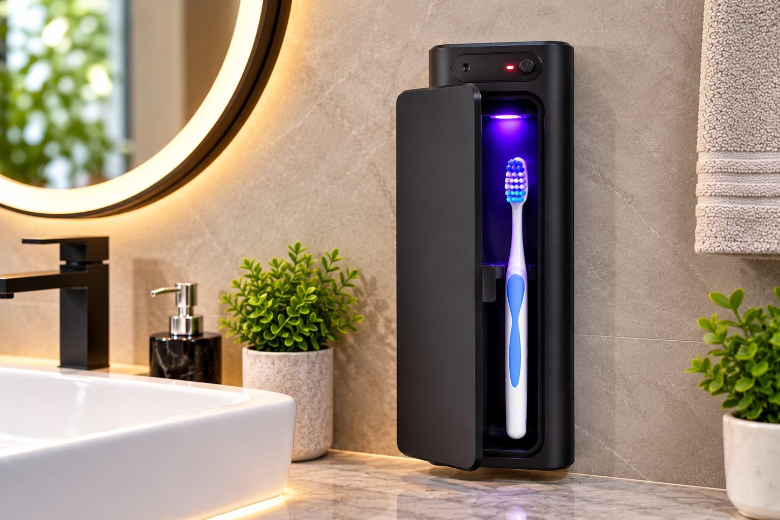 UV Brush Holder